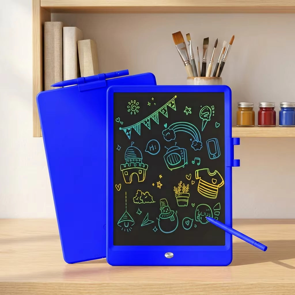 Electronic Digital Graphics Cartoon 10 Inch Children Writing Tablet Notepad Doodle Pad Kids Lcd Writing Tablet Office Memo Board