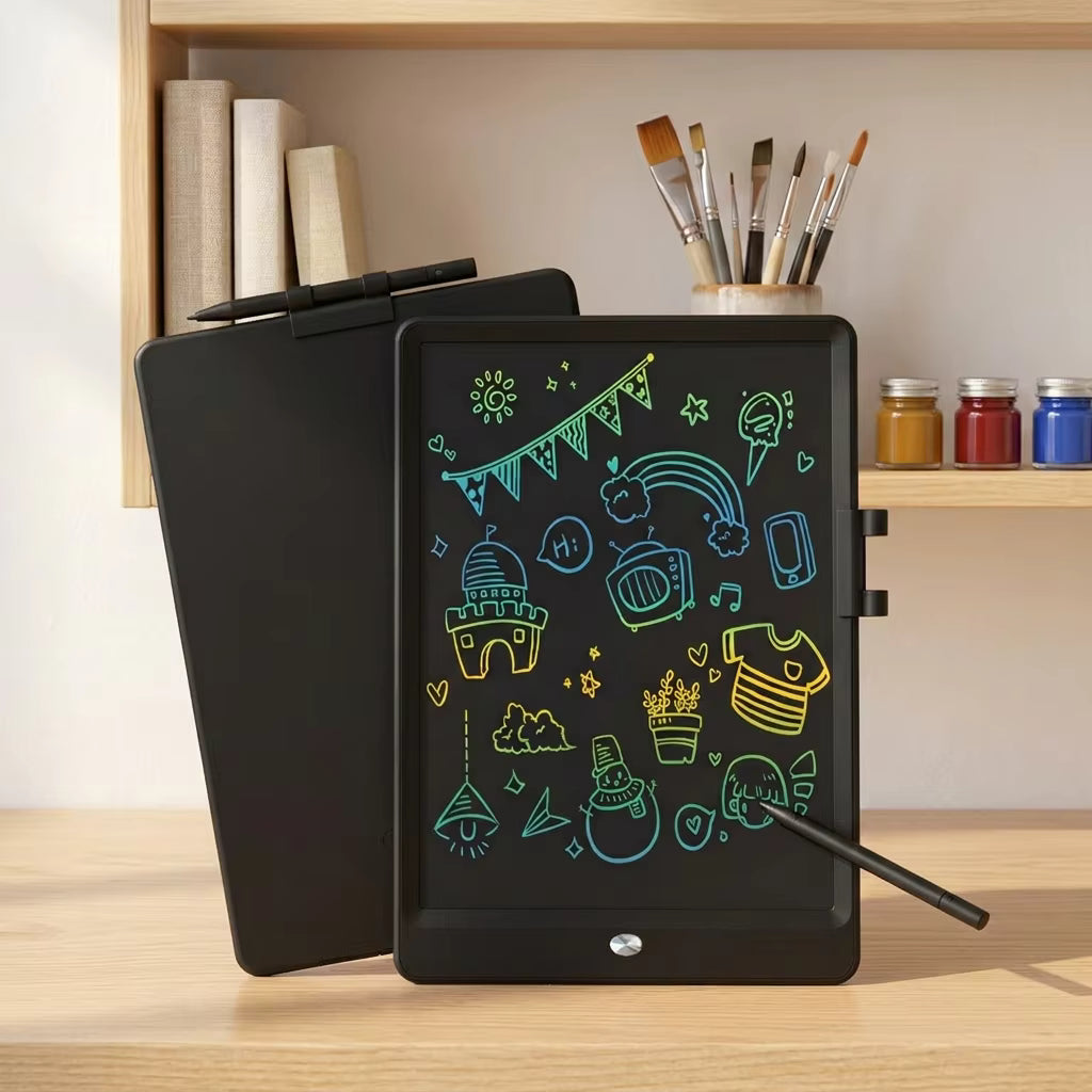 Electronic Digital Graphics Cartoon 10 Inch Children Writing Tablet Notepad Doodle Pad Kids Lcd Writing Tablet Office Memo Board
