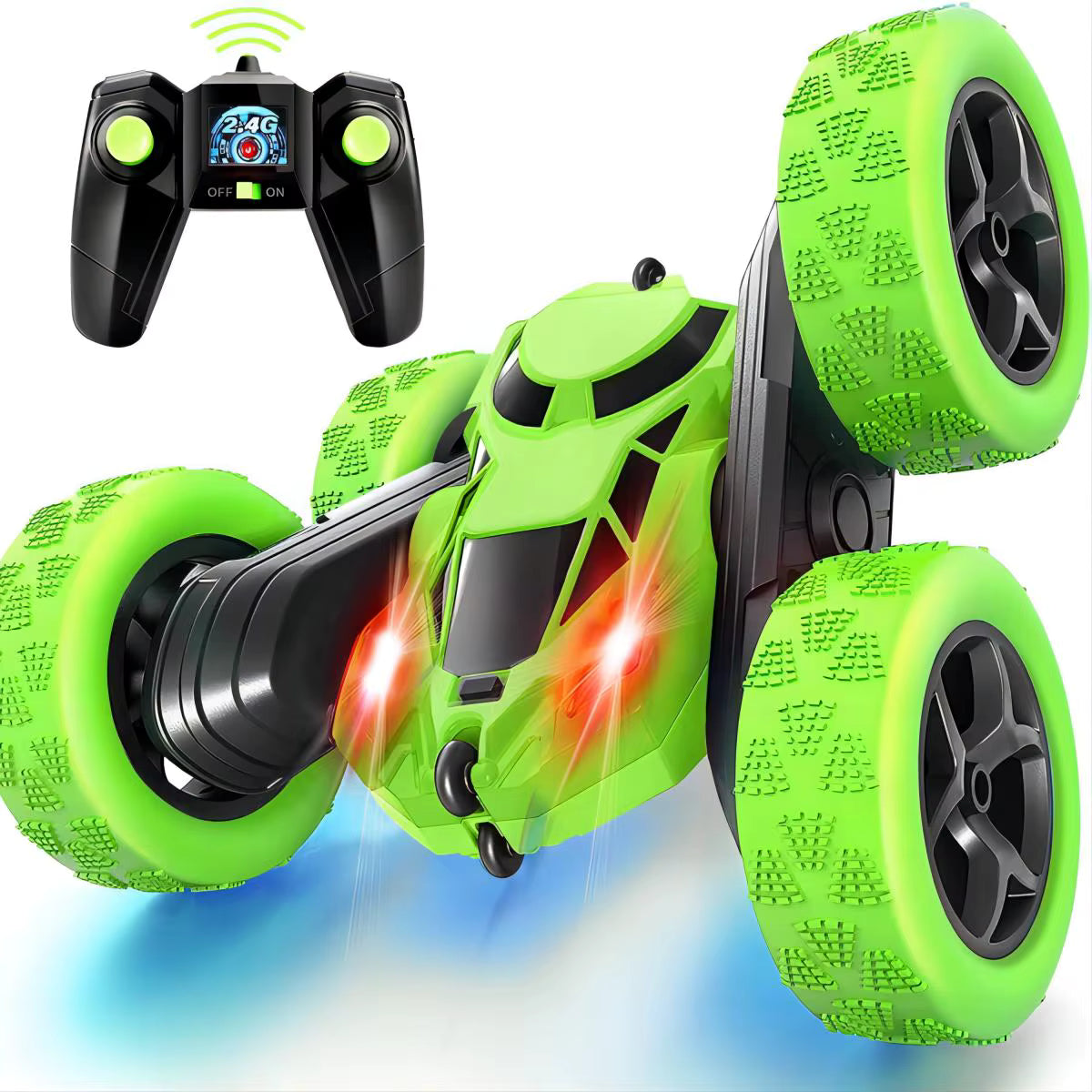Remote Control Stunt Car 4WD 360° Flip Double‑Sided RC Cars