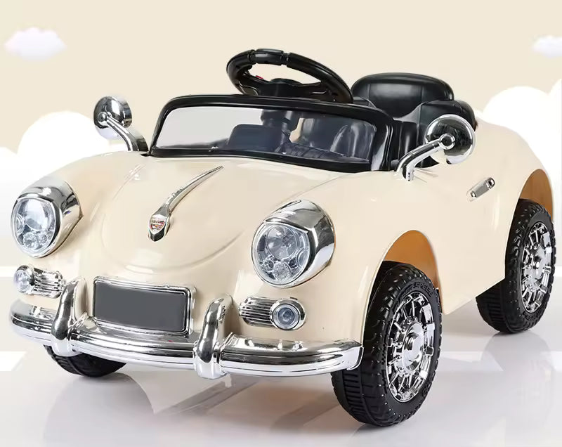 Ride on Car for Kids 4 Wheel Electric Toy Car with Remote Control, Music & Charging Port