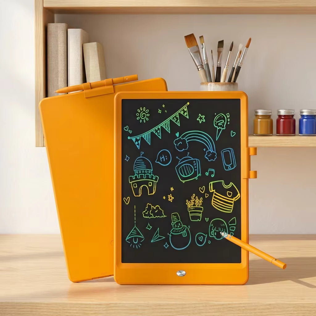 Electronic Digital Graphics Cartoon 10 Inch Children Writing Tablet Notepad Doodle Pad Kids Lcd Writing Tablet Office Memo Board
