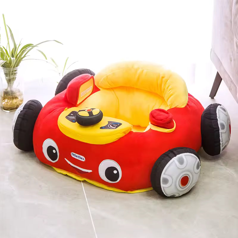 New Car Cartoon Baby Seat Pillow Sofa Plush Toy