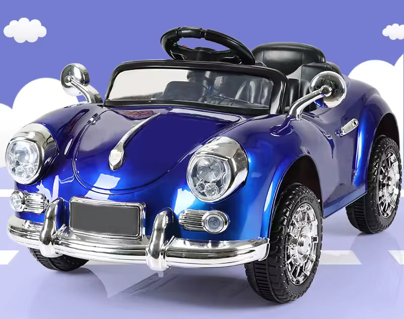 Ride on Car for Kids 4 Wheel Electric Toy Car with Remote Control, Music & Charging Port