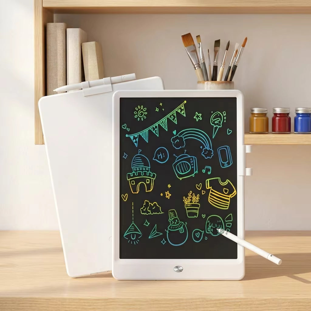 Electronic Digital Graphics Cartoon 10 Inch Children Writing Tablet Notepad Doodle Pad Kids Lcd Writing Tablet Office Memo Board