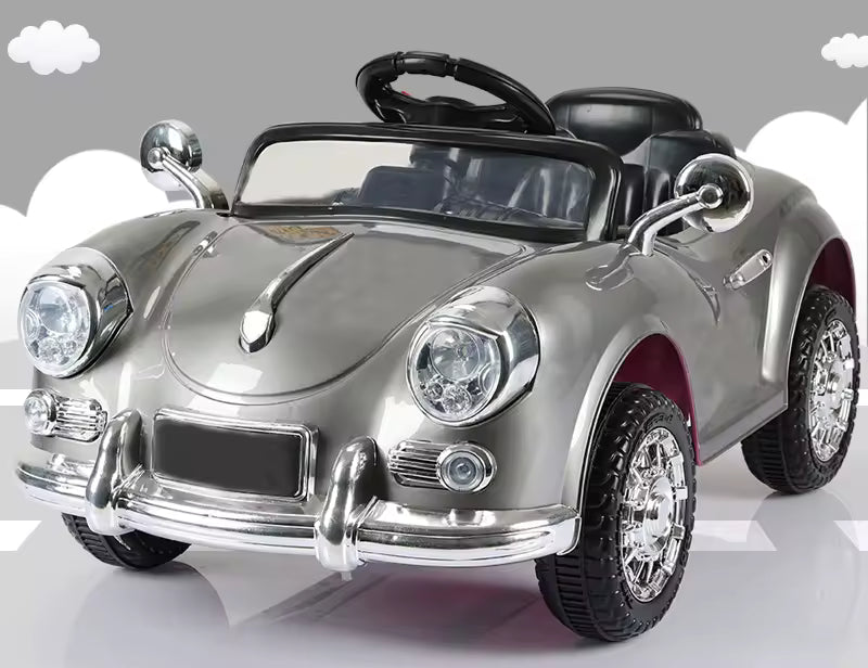 Ride on Car for Kids 4 Wheel Electric Toy Car with Remote Control, Music & Charging Port